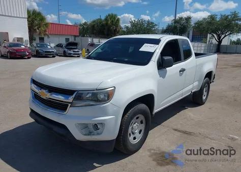 2016 Chevrolet Colorado Wt z USA, uszkodzony, nr VIN 1GCHSBEA2G1268790